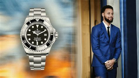 Steph Curry Wears A Rolex Deepsea Sea